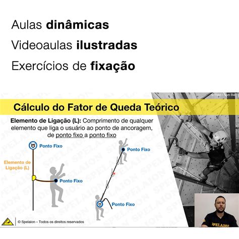 Curso Fator De Queda E Força De Choque On Line Acesse Ead Spelaion