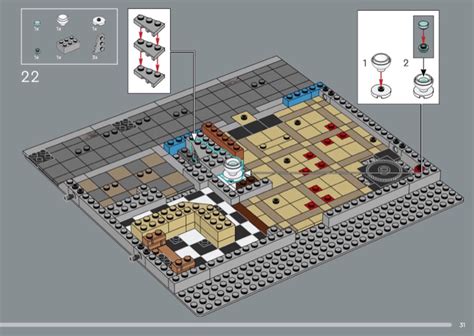 LEGO Instructions for set 10312 Jazz Club, Icons - Modular Buildings Collection