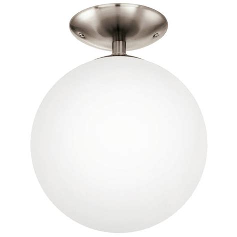 Eglo Rondo Matt Ceiling Light Dunelm