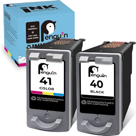 Penguin Remanufactured Ink Cartridge Replacement For Canon PG 40XL CL