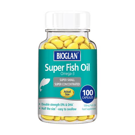 BIOGLAN SUPER FISH OIL 100 CAPSULES BOTTLE Union Chemists Pharmacy