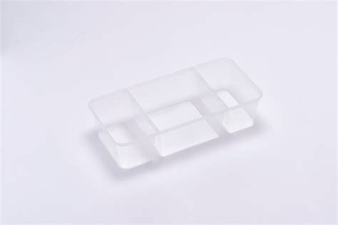 Tc Three Compartment Container With Lid Ugs Packaging