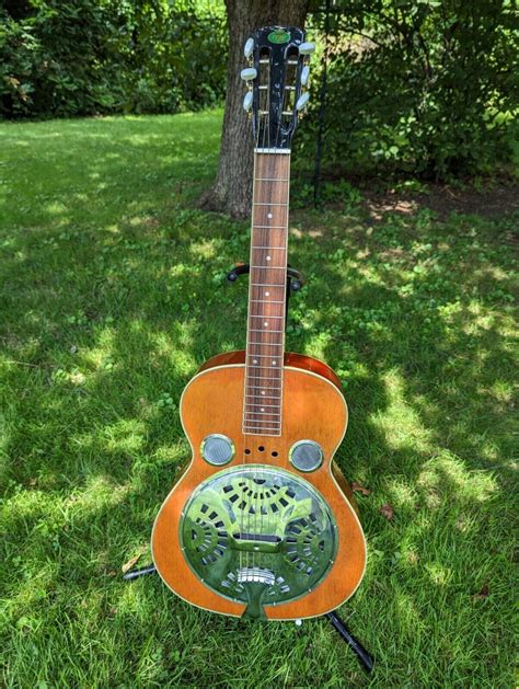 Regal Resonator Guitar With Case Ebay