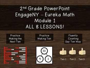 2nd Grade PowerPoint Module 1 All 8 Lessons EngageNY Eureka Math