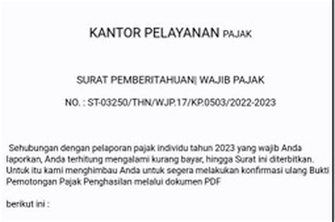 Ramai Modus Penipuan Lewat Surat Djp Begini Penjelasan Ditjen Pajak