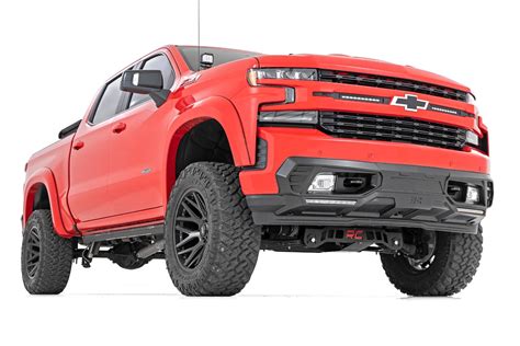 6 Inch Lift Kit Mono Leaf Rear Vertex V2 Chevy Silverado 1500 22 24