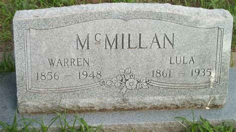 Noah Warren Mcmillan 1856 1948 Memorial Find A Grave