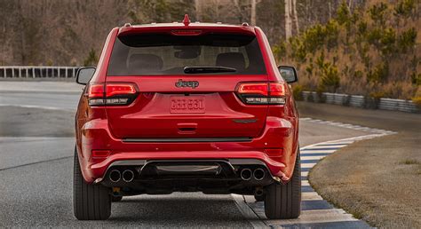 2018 Jeep Grand Cherokee Supercharged Trackhawk Trasero Coche Fondo