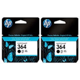 HP 364 Black Original Ink Cartridge Twin Pack Official HP Online Partner