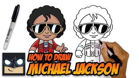 How To Draw Michael Jackson Step By Step Tutorial Youtube