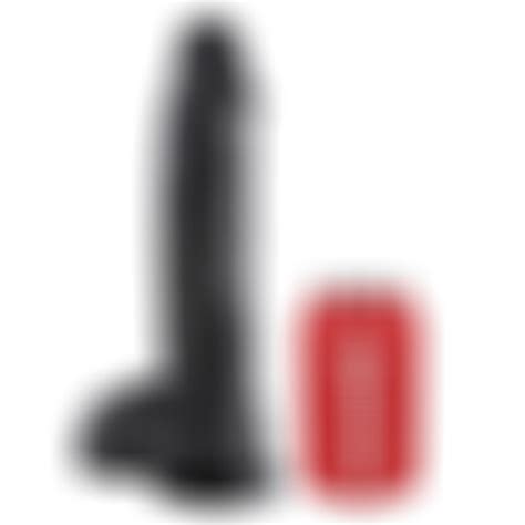 King Cock Pene Real Stico Con Test Culos Cm Negro Pipedream Dildo