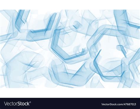 Abstract blue watercolor backgroundhand painted Vector Image