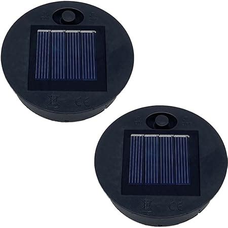 Amazon 2 Pack Replacement Solar Light Parts Top Size 2 76 Inches