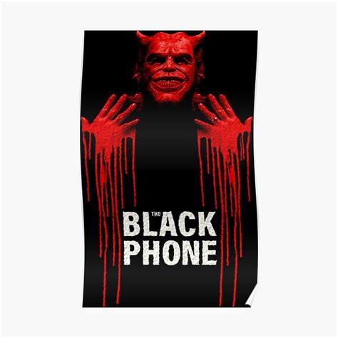 "The Black Phone" Poster for Sale by HorrorBrainz | Redbubble