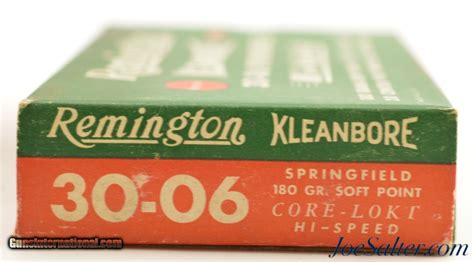 Post War Remington Kleanbore Hi Speed Ammo Gr Soft Point