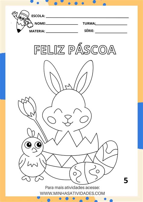 Desenhos De Pascoa Para Imprimir E Colorir