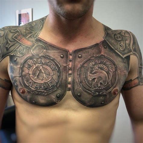 Más de 240 ideas de tatuajes de armaduras 2023 Tatuajes Club