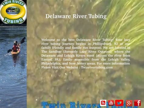 Delaware river tubing | PPT | Free Download