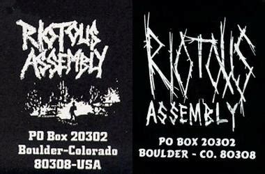 Riotous Assembly - Encyclopaedia Metallum: The Metal Archives