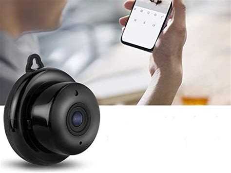 Camara Oculta Espía Visión Nocturna Wifi 360 Grados 1080p Mercado Libre