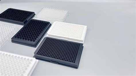 96 Well Polystyrene Tissue Culture Treated Black Plates With Lid Rnase