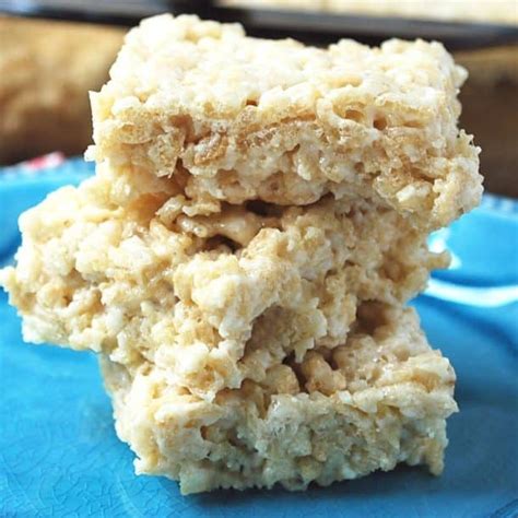 Delicious Protein Rice Crispy Treats Amee S Savory Dish