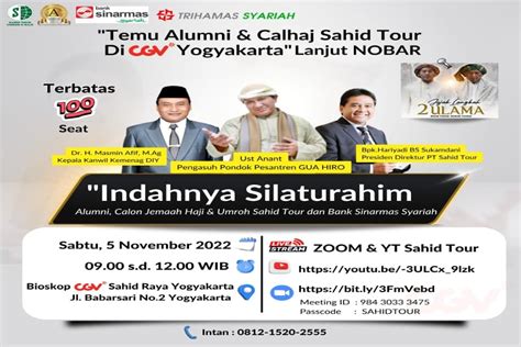 Sahid Tour Akan Gelar Temu Alumni Dan Calon Jamaah Haji