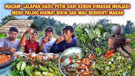 Nikmat Parah Nasi Liwet Ikan Asin Jengkol Goreng Dan Lalapan Hasil