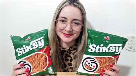 Asmr Mukbang Palitinhos Super Crocantes Stiksy Sons De Mastiga O