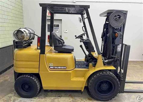 2000 LP Gas Mitsubishi Forklifts FG30 123Forklift