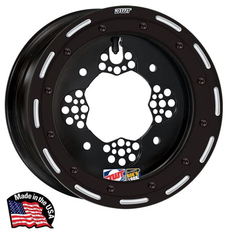 Dwt Rok N Lok 10x5 41 4156 Matte Black Beadlock Wheel At Atvstore