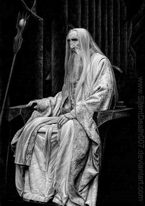 SARUMAN Lotr Art Lord Of The Rings The Hobbit