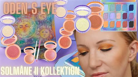 Odens Eye Solm Ne Ii Kollektion Looks Gesichts Swatches Blush