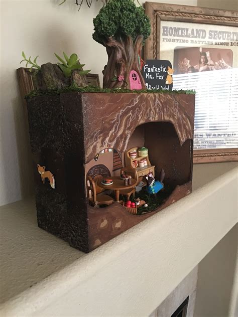 Fantastic Mr Fox Diorama Christina Second Grade Diorama Project