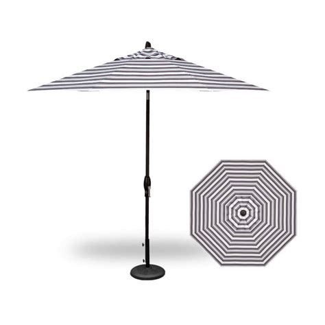 Treasure Garden Um8109 Foot Auto Tilt Umbrella Richmond Stone 48919