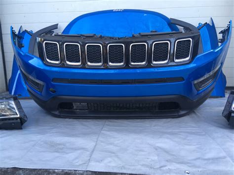 Jeep Compass maska zderzak błotniki lampy pas 18r 8335262042