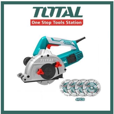 TOTAL TWLC1256 WALL CHASER 1500W Mesin Belah Dinding With 5 125mm