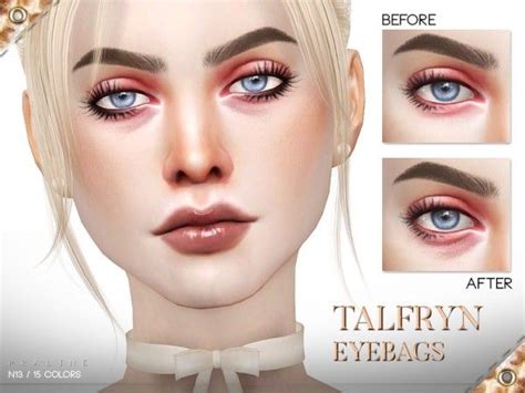 The Sims Resource Talfryn Eyebags N13 By Pralinesims Sims 4