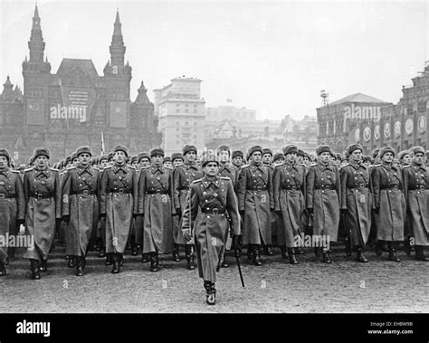 MOSCOW PARADE on Red Square for 29th Anniversary of the Soviet Union, 7 ...