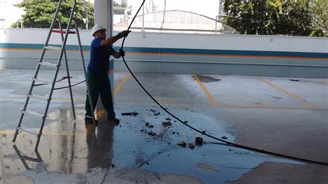 Hidrojateamento Para Construtora Aquarella Desentupidora