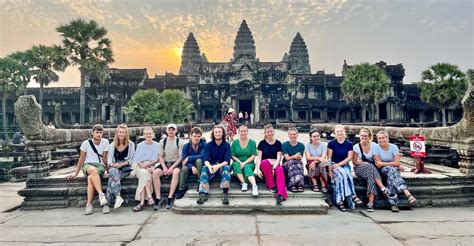 Siem Reap Visite Des Temples Avec Lever De Soleil Sur Angkor Wat Et