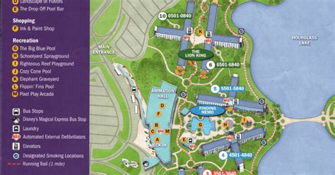 Disney’s Art of Animation Resort Map – Resorts Gal