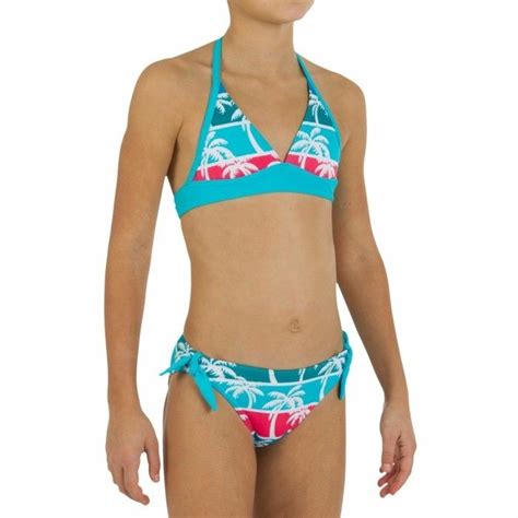 Maillot De Bain Fille 14 Ans 2 Pieces Bikini Haut Aux Triangles String