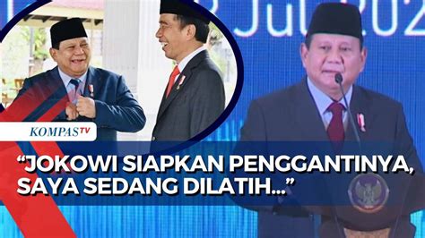 Prabowo Sebut Jokowi Presiden Yang Mempersiapkan Penggantinya Ungkap