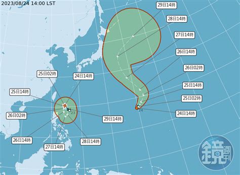 颱風「蘇拉」下午生成！最快明雙颱共舞 氣象局：路徑偏北恐侵台 鏡週刊 Mirror Media