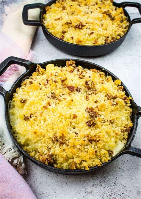 Smoked Mac and Cheese w/ Bacon-Crumb Topping - Cook What You Love