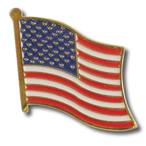 US American Flag Lapel Pin - PinLine