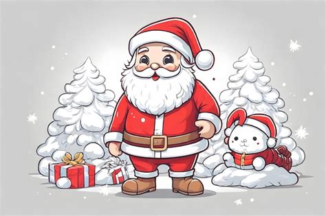 Premium Ai Image Santa Claus St Nick Kris Kringle Father Christmas