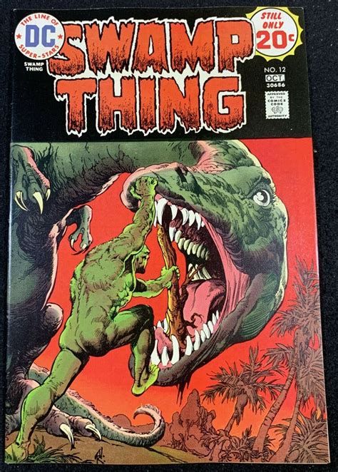 Swamp Thing 1972 12 VF 8 5 Nestor Redondo Art