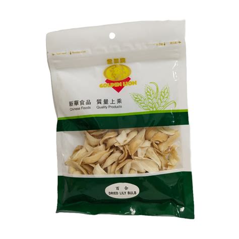 Golden Lion Dried Lily Bulb 100g Asian Foods